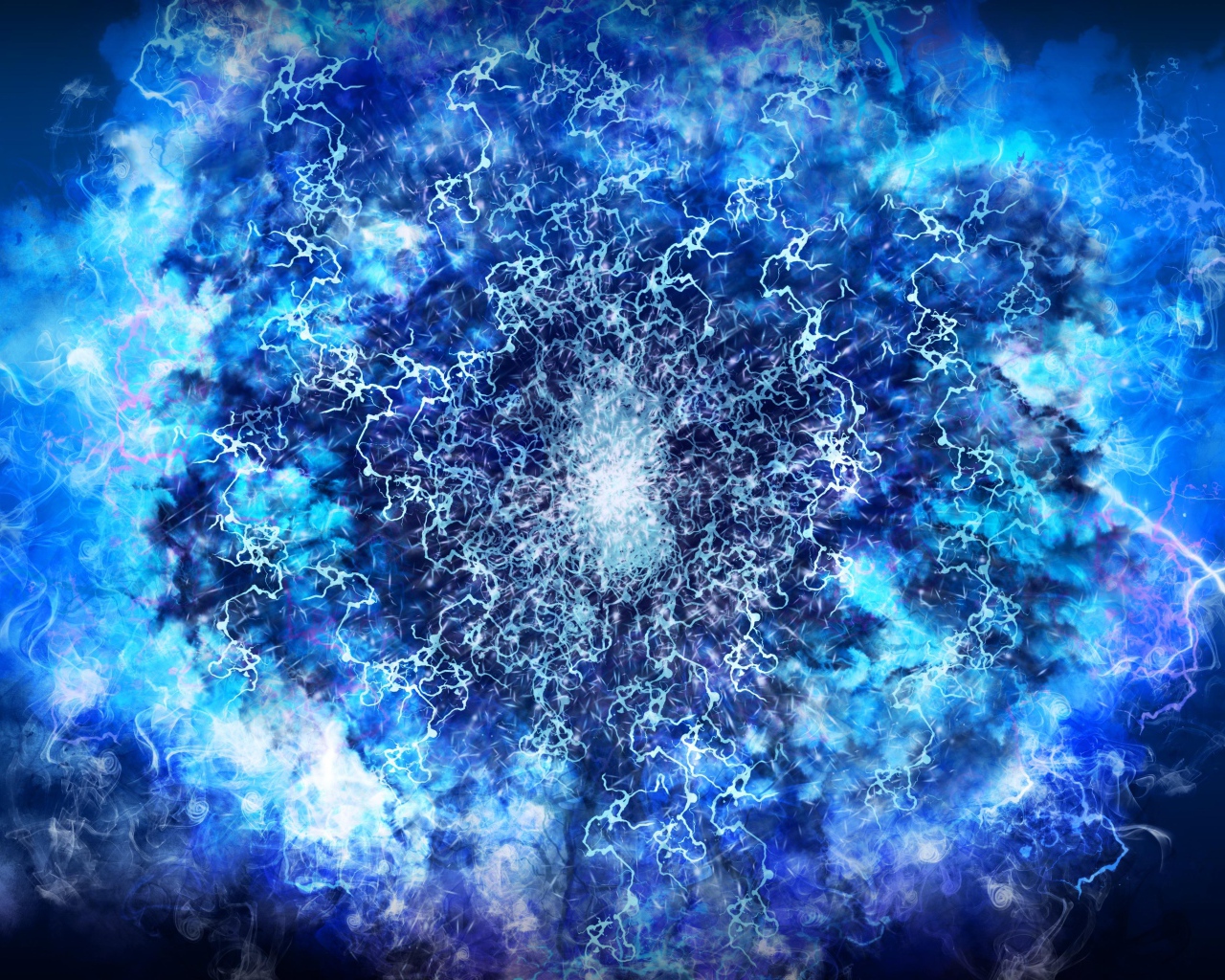 Неоновая абстрактная вспышка 