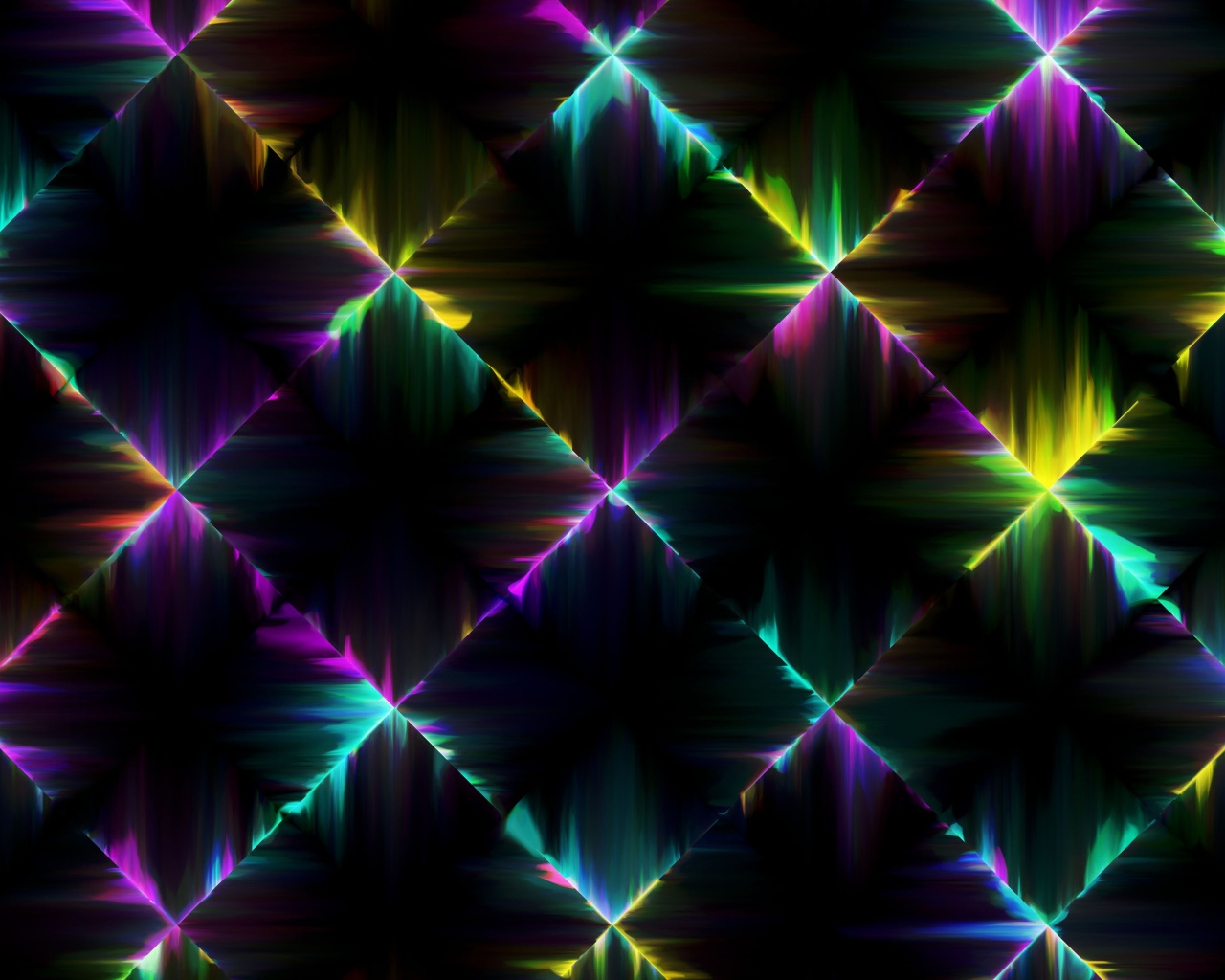 Неоновые разноцветные линии 