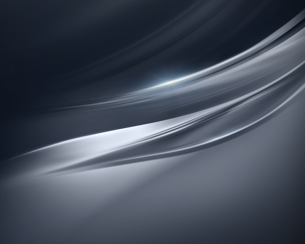 Серебристые абстрактные волны 