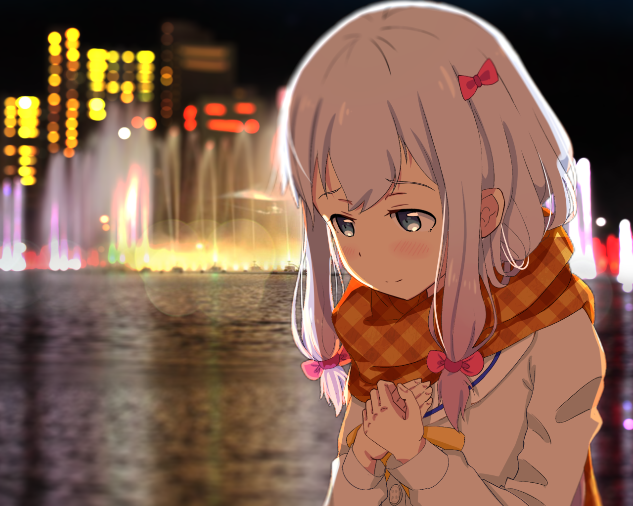 Девушка Идзуми Сагири аниме  Эроманга-Сэнсэй