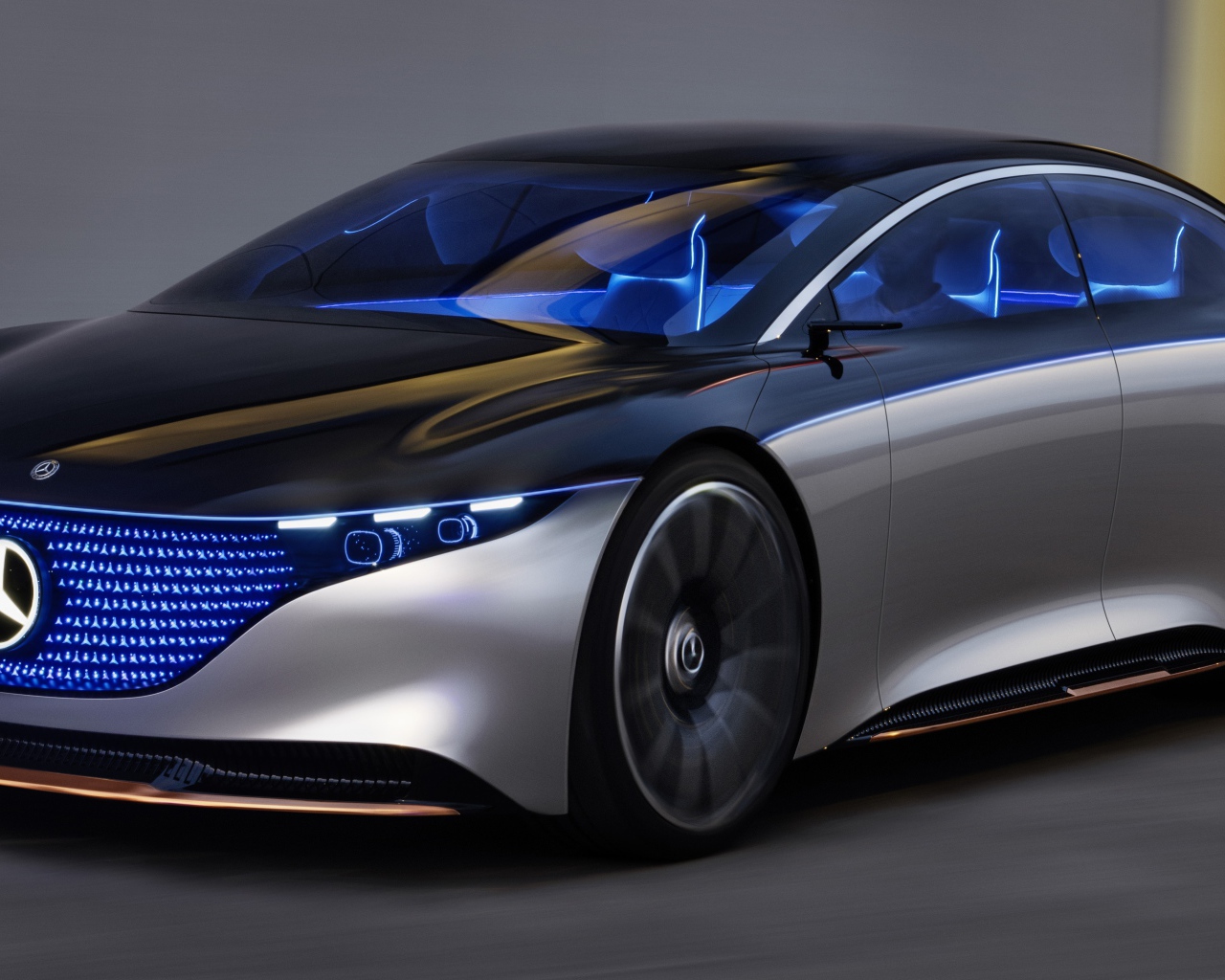 Автомобиль Mercedes-Benz Vision EQS 2019  года