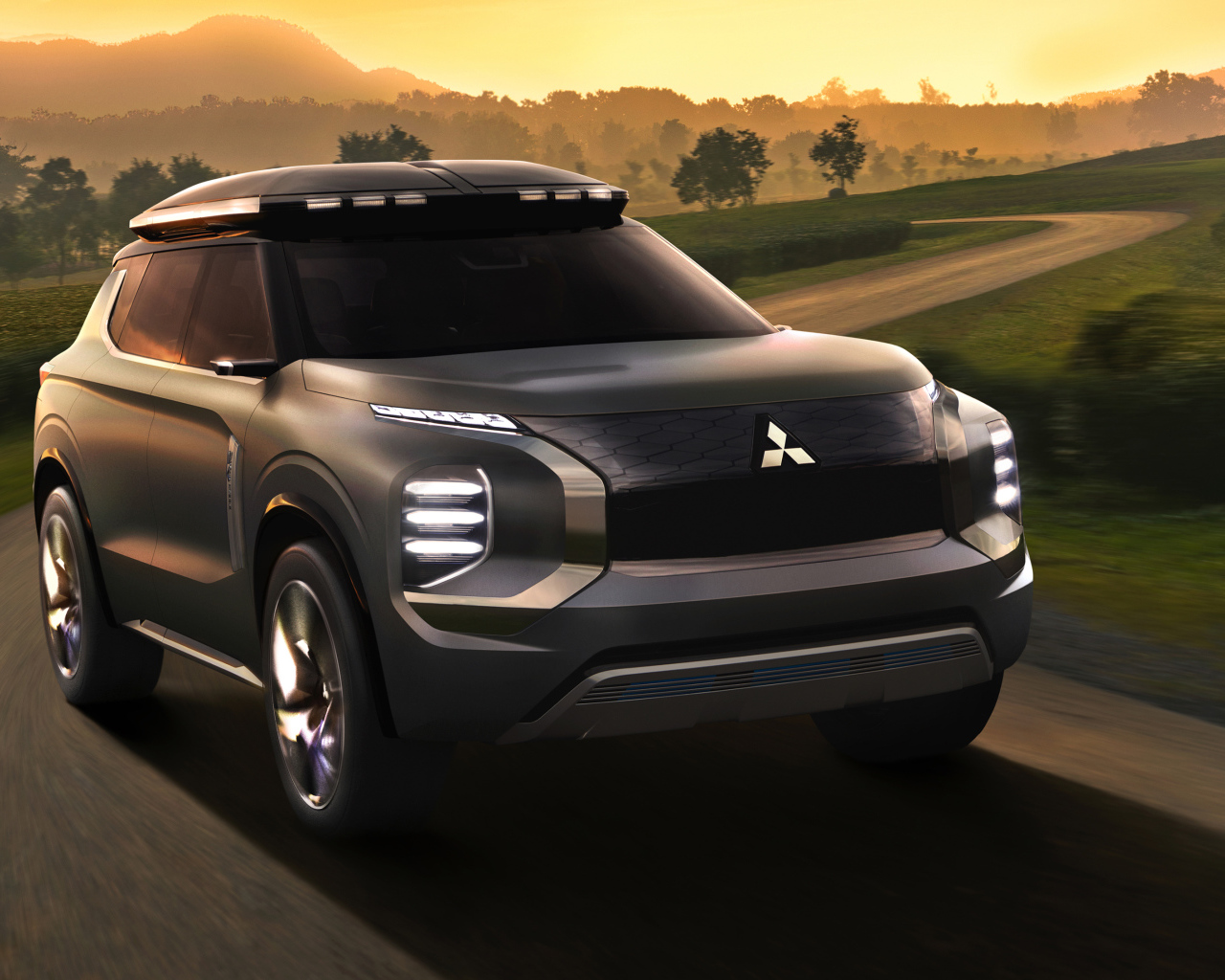 Автомобиль Mitsubishi E-Yi Concept 2019 года 