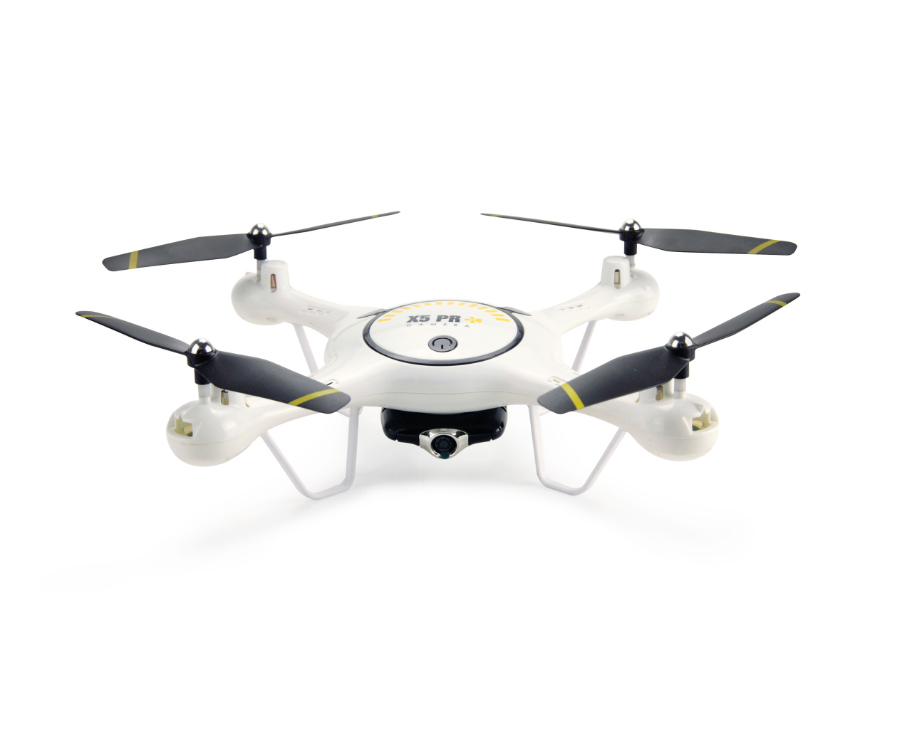 Радиоуправляемый квадрокоптер Aosenma X5UW FPV на белом фоне