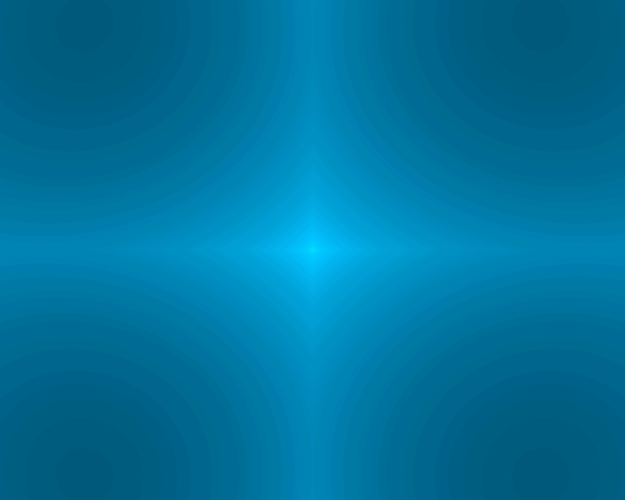 Голубой фон с кругами с яркой точке в середине 