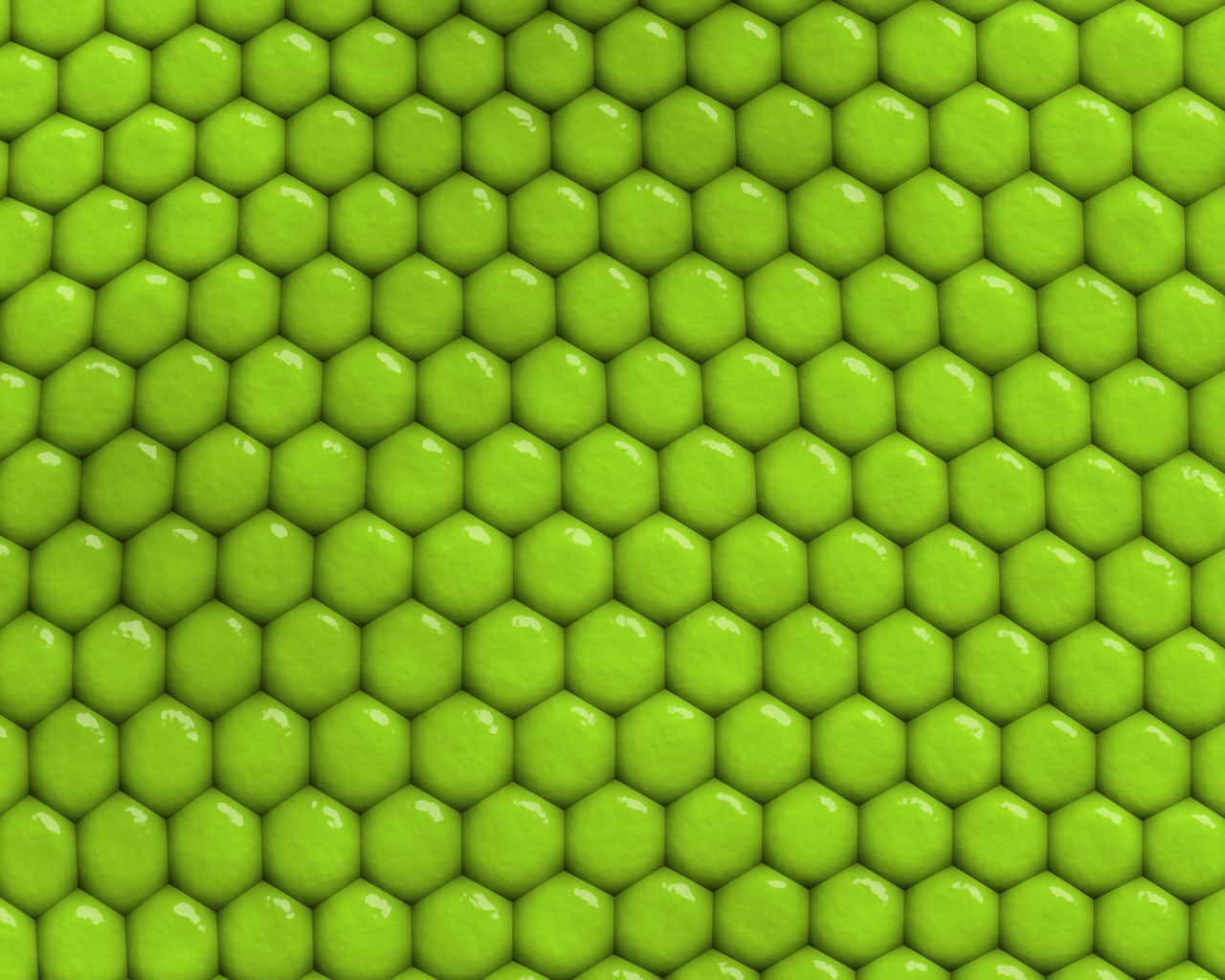 Зеленый фон соты крупным планом