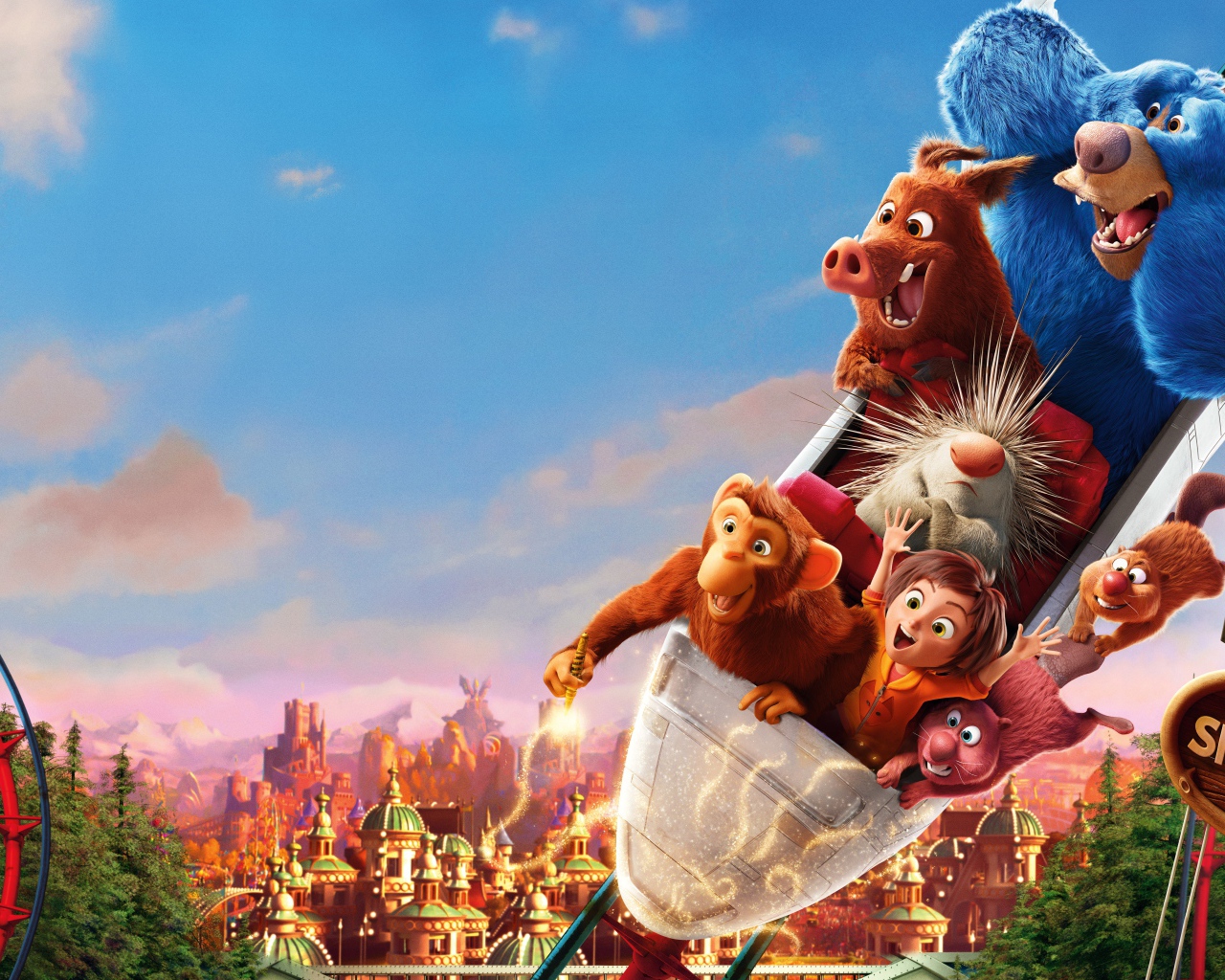 Новый мультфильм Волшебный парк Джун, 2019