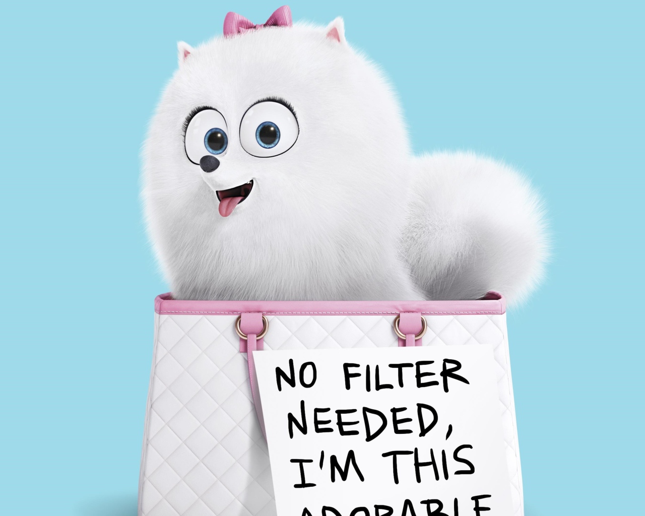 Померанский шпиц Гиджет из мультфильма Тайная жизнь домашних животных 2