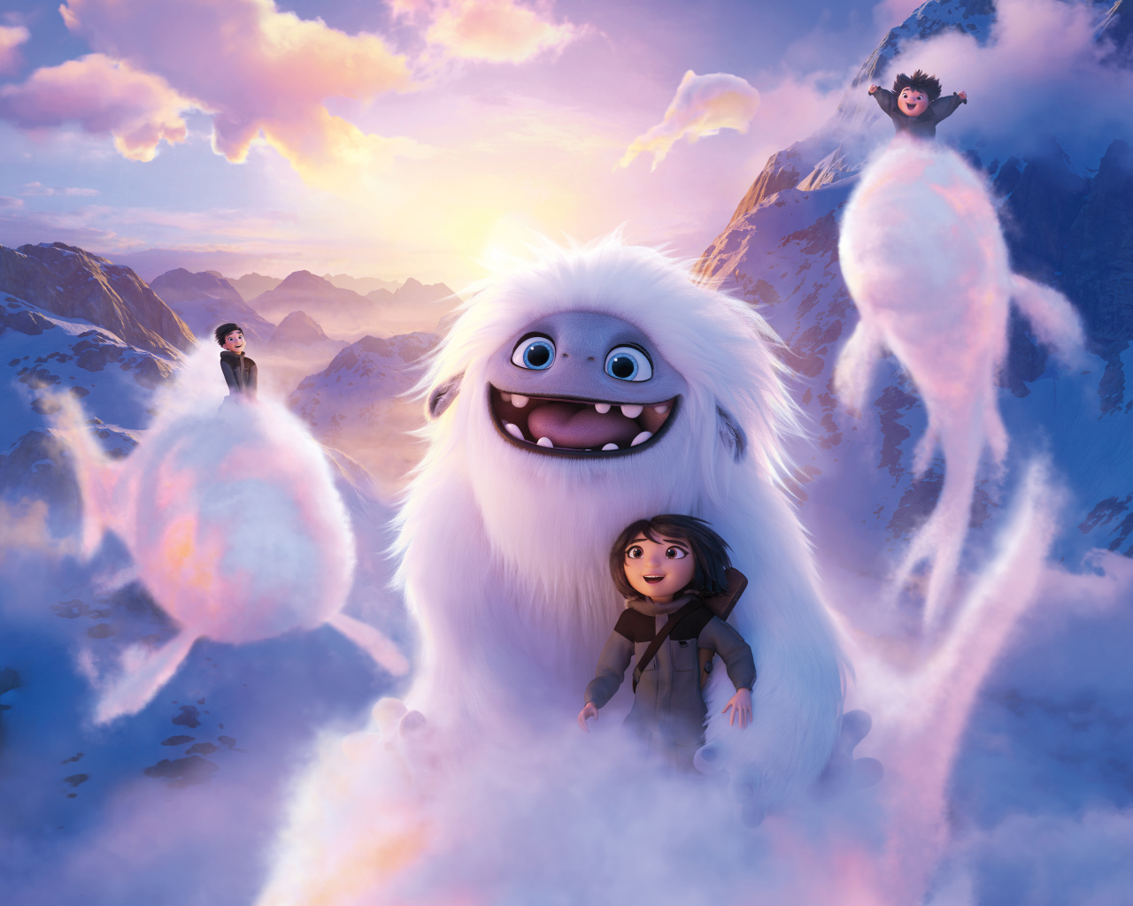 Постер нового мультфильма Эверест, 2019