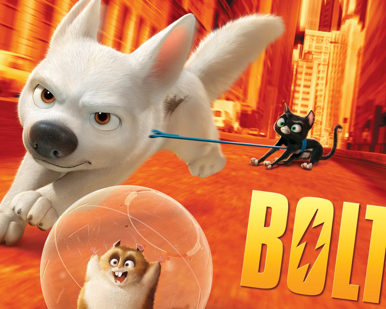 Постер мультфильма Вольт