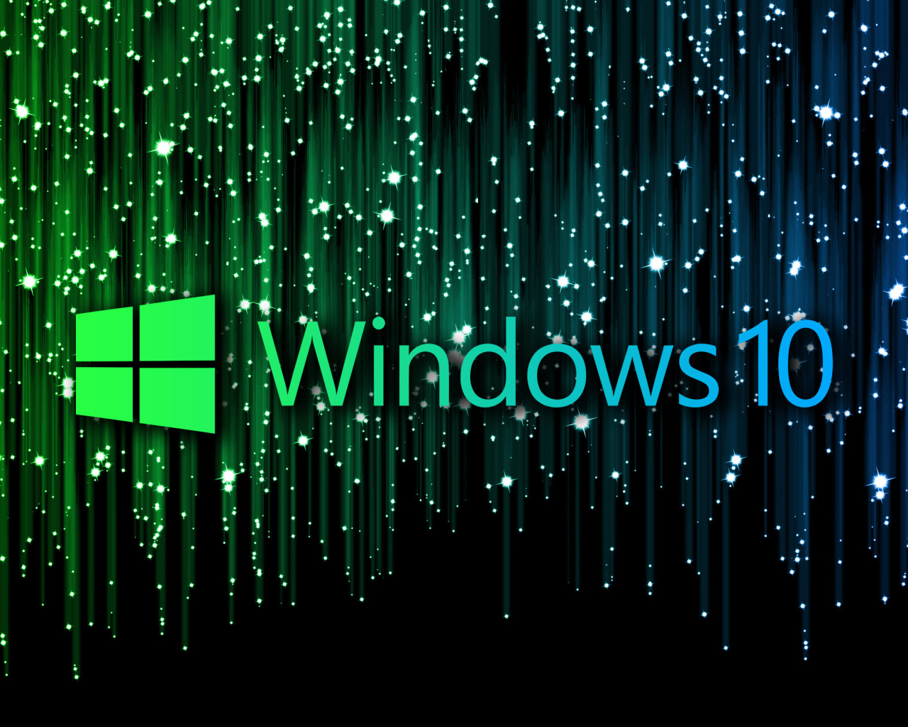 Красивая заставка на рабочий стол с  Windows 10