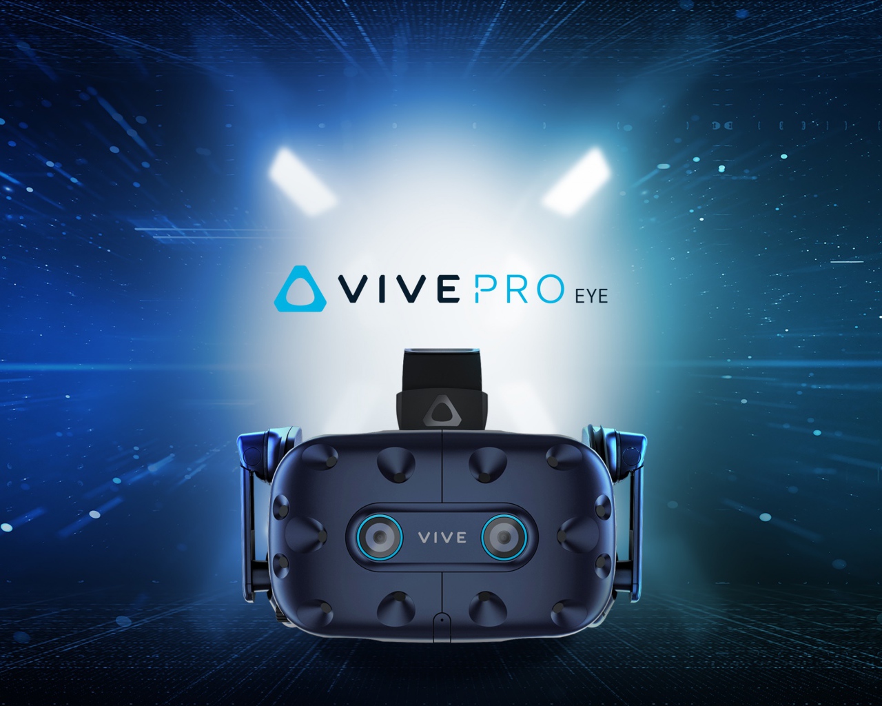Очки виртуальной реальности HTC Vive Pro Eye, CES 2019