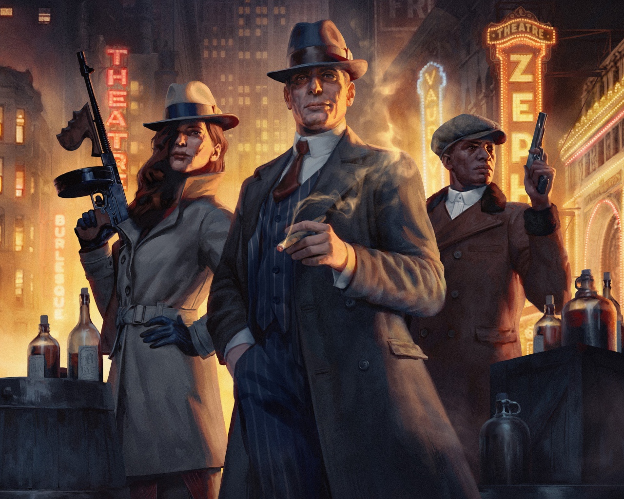 Компьютерная игра стратегия Empire of Sin 2019 года