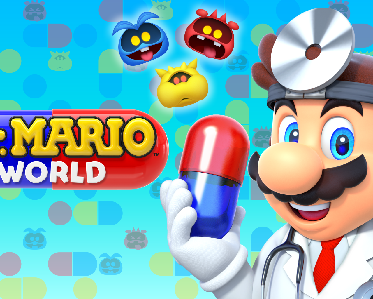 Постер видеоигры Dr. Mario World