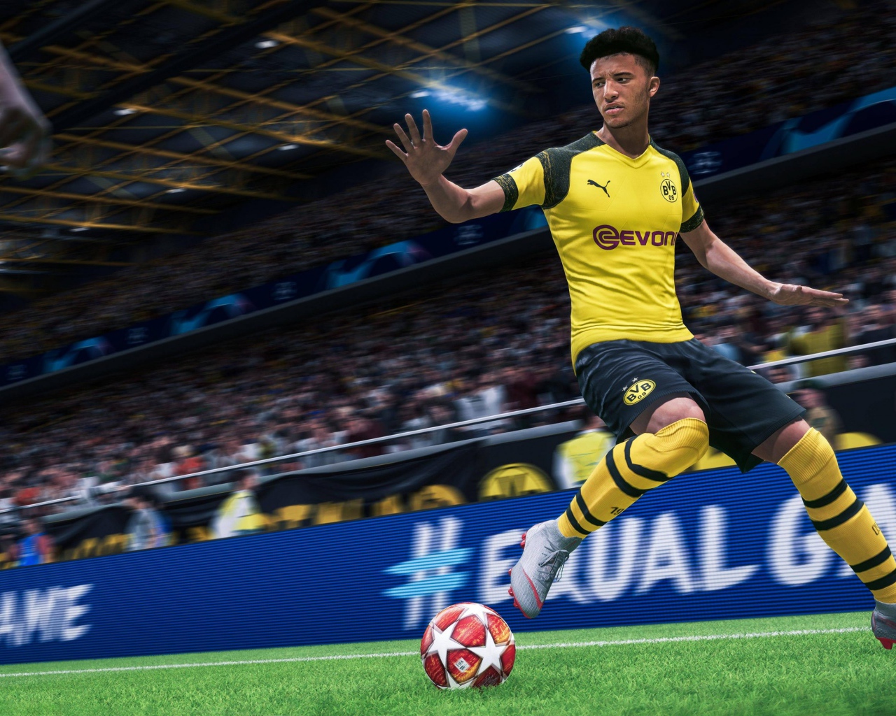 Скриншот видео игры FIFA 20