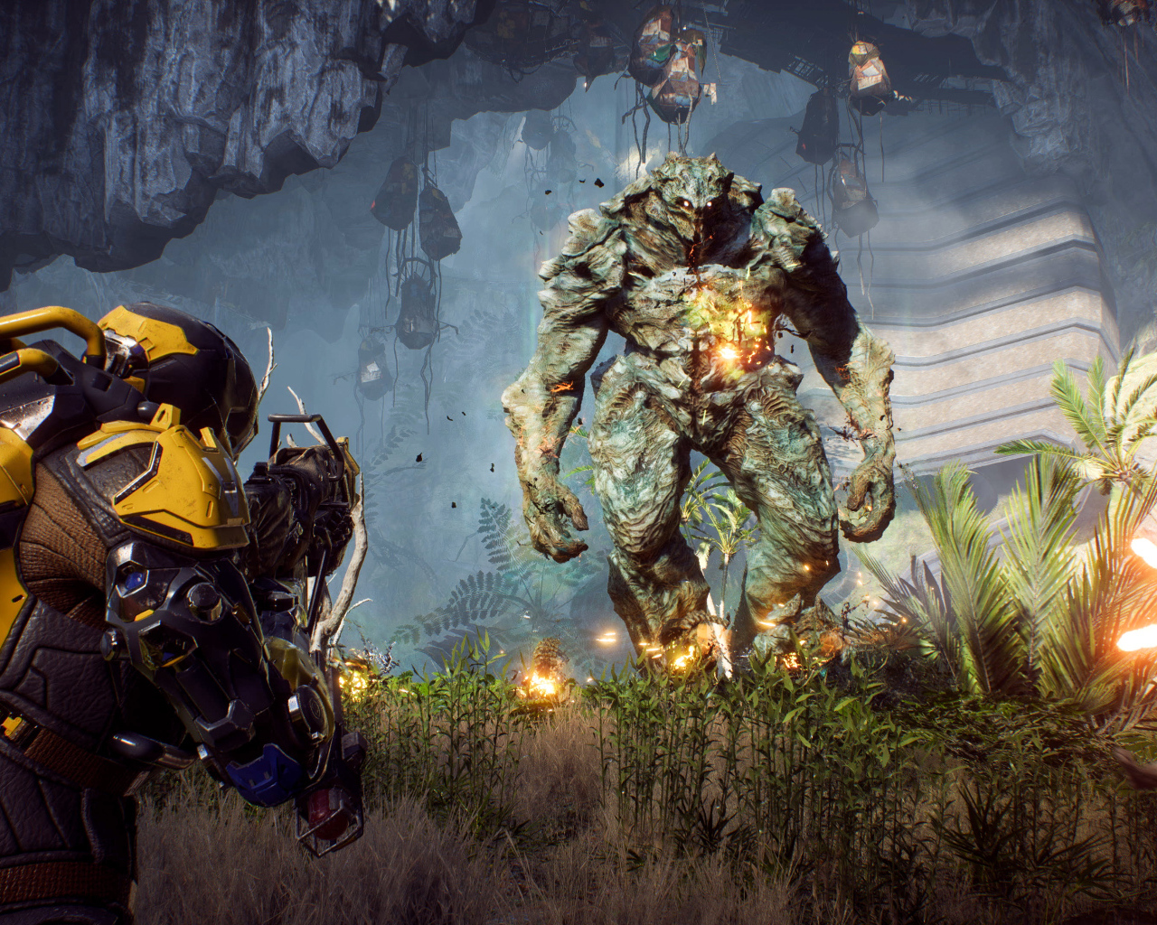 Кадр компьютерной игры Anthem, 2019