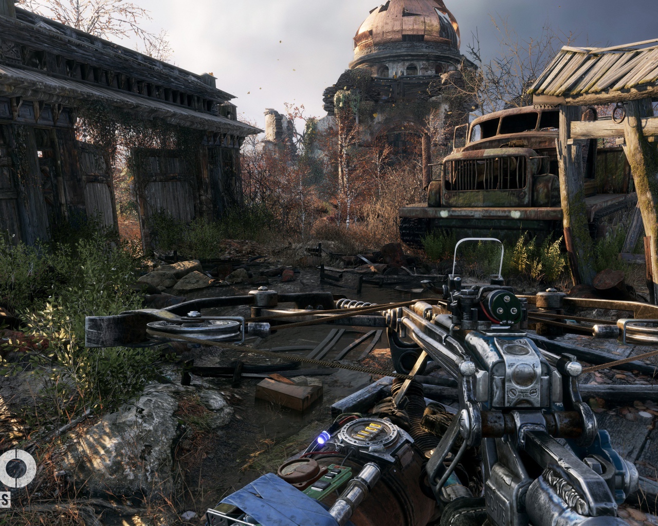 Кадр компьютерной игры Metro Exodus, 2019 года