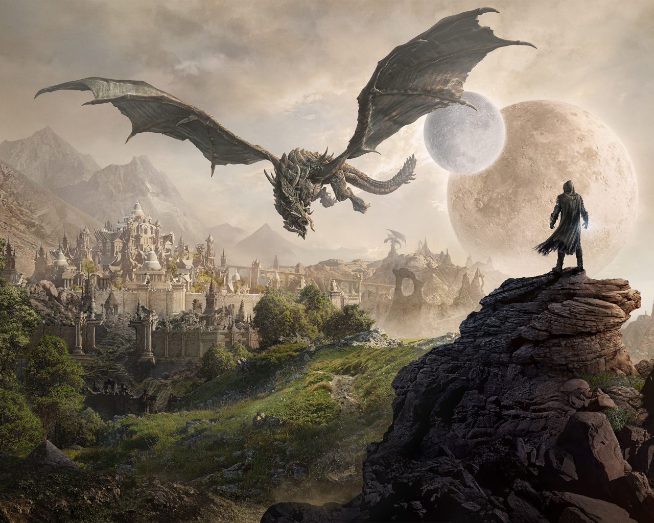 Кадр новой компьютерной игры Elsweyr The Elder Scrolls Online, 2019