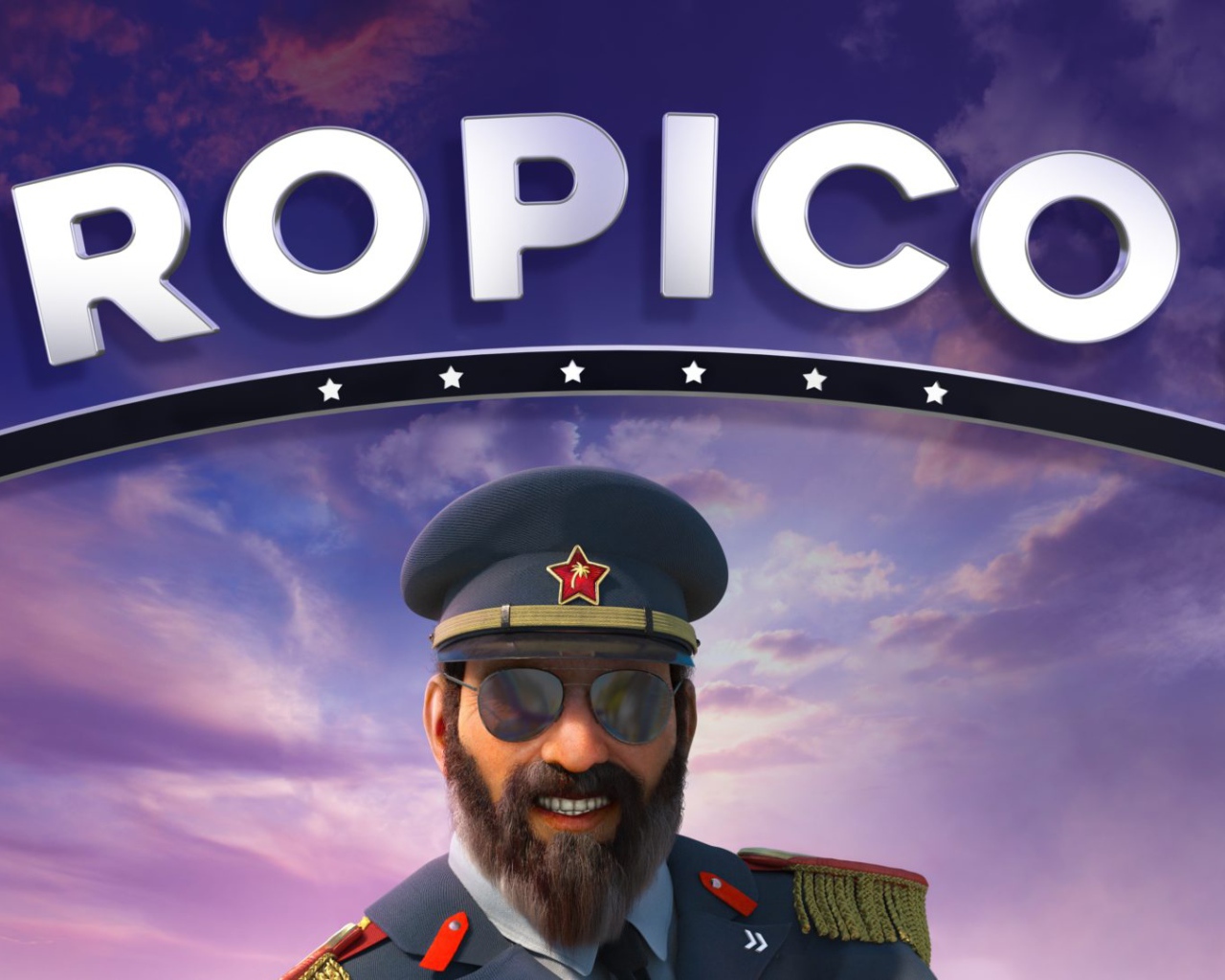 Логотип компьютерной игры Tropico 6, 2019