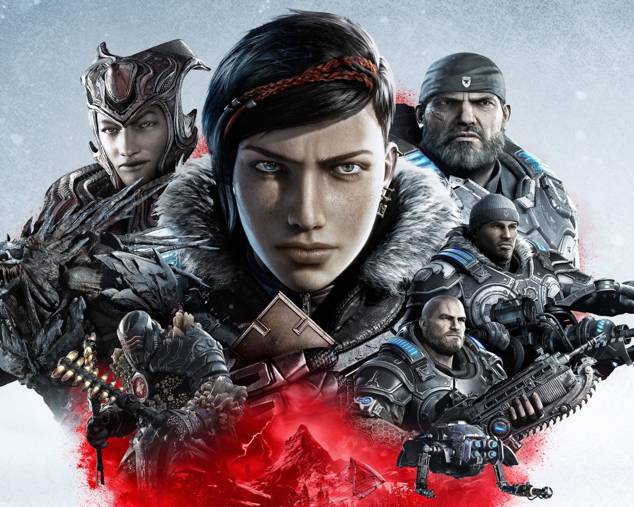 Новая компьютерная игра Gears 5, 2019 года