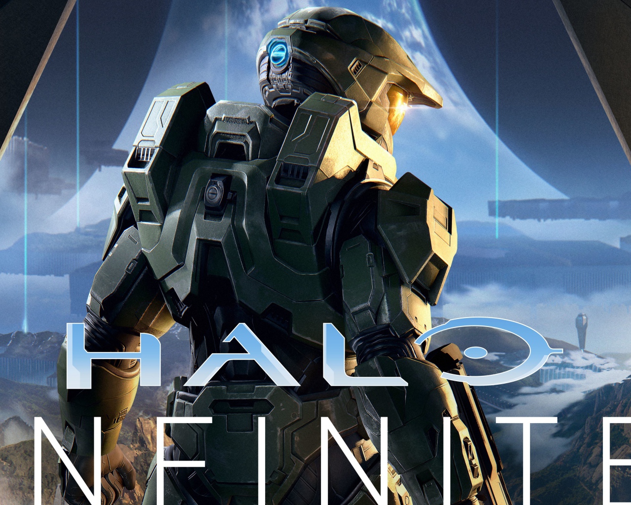 Постер компьютерной игры  Halo Infinite