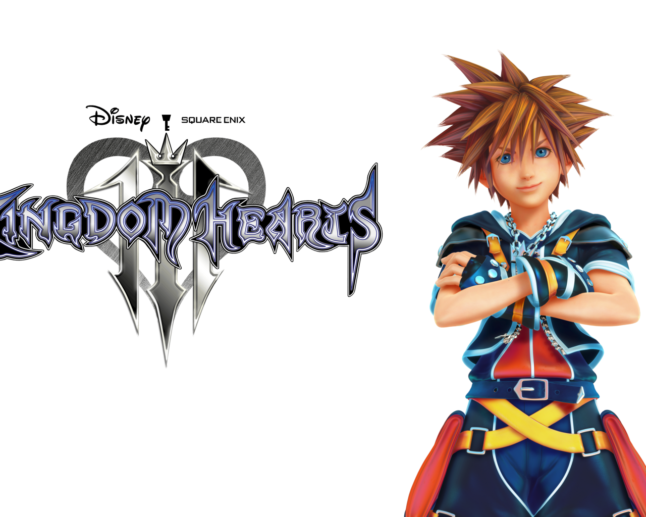 Постер компьютерной игры Kingdom Hearts III, 2019 года