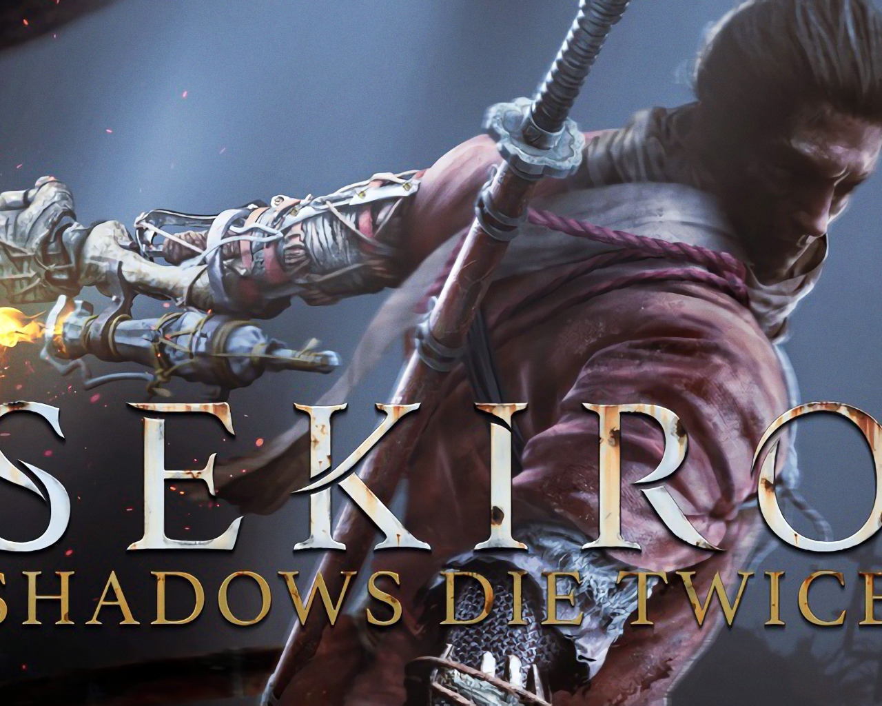 Постер компьютерной игры Sekiro: Shadows Die Twice, 2019 года