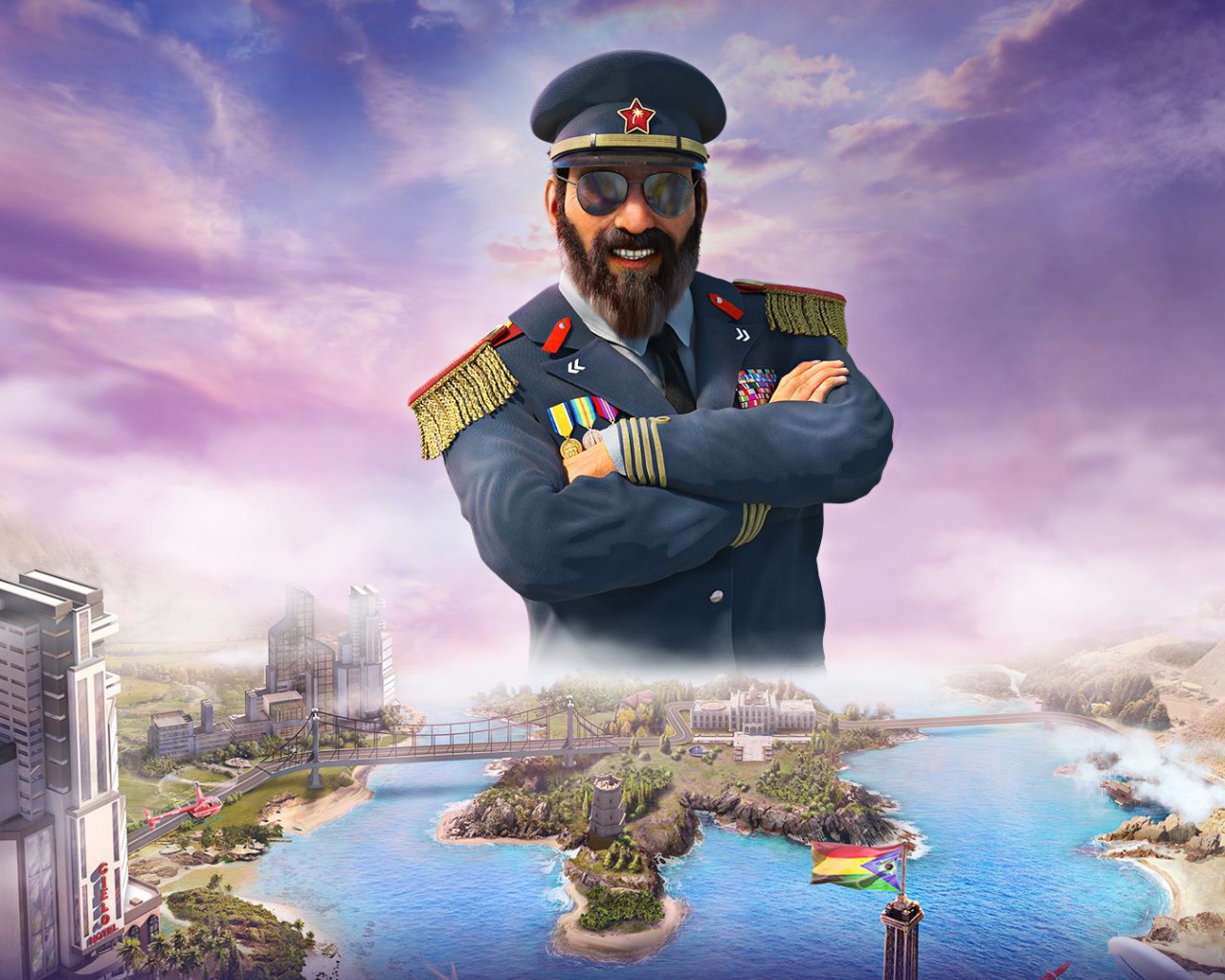 Постер компьютерной игры Tropico 6