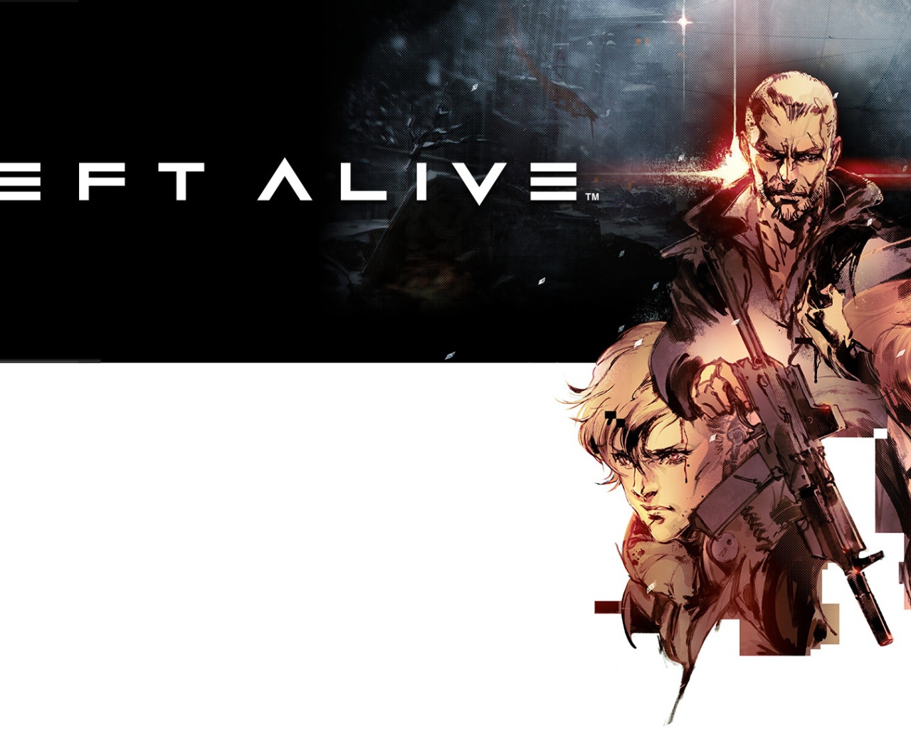 Постер компьютерной игры Left Alive, 2019