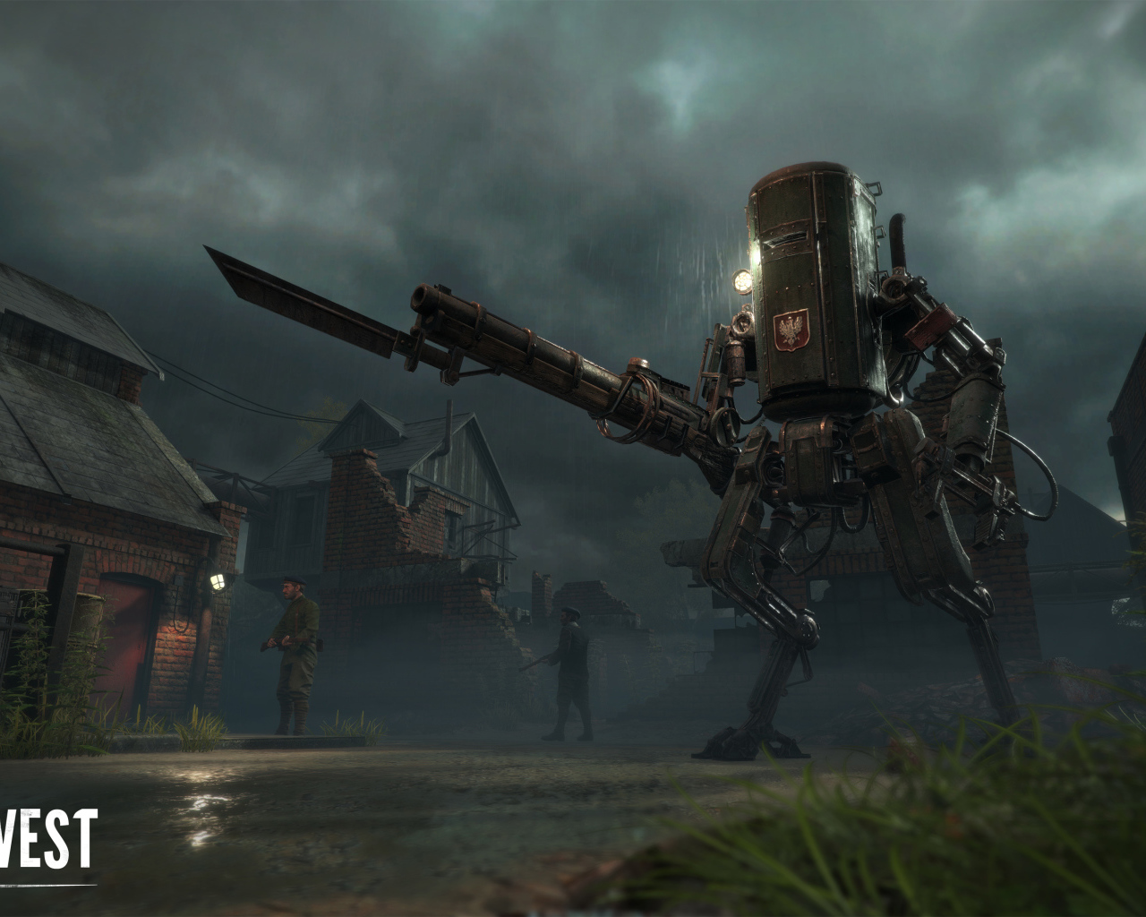 Робот из новой видеоигры Iron Harvest, 2019