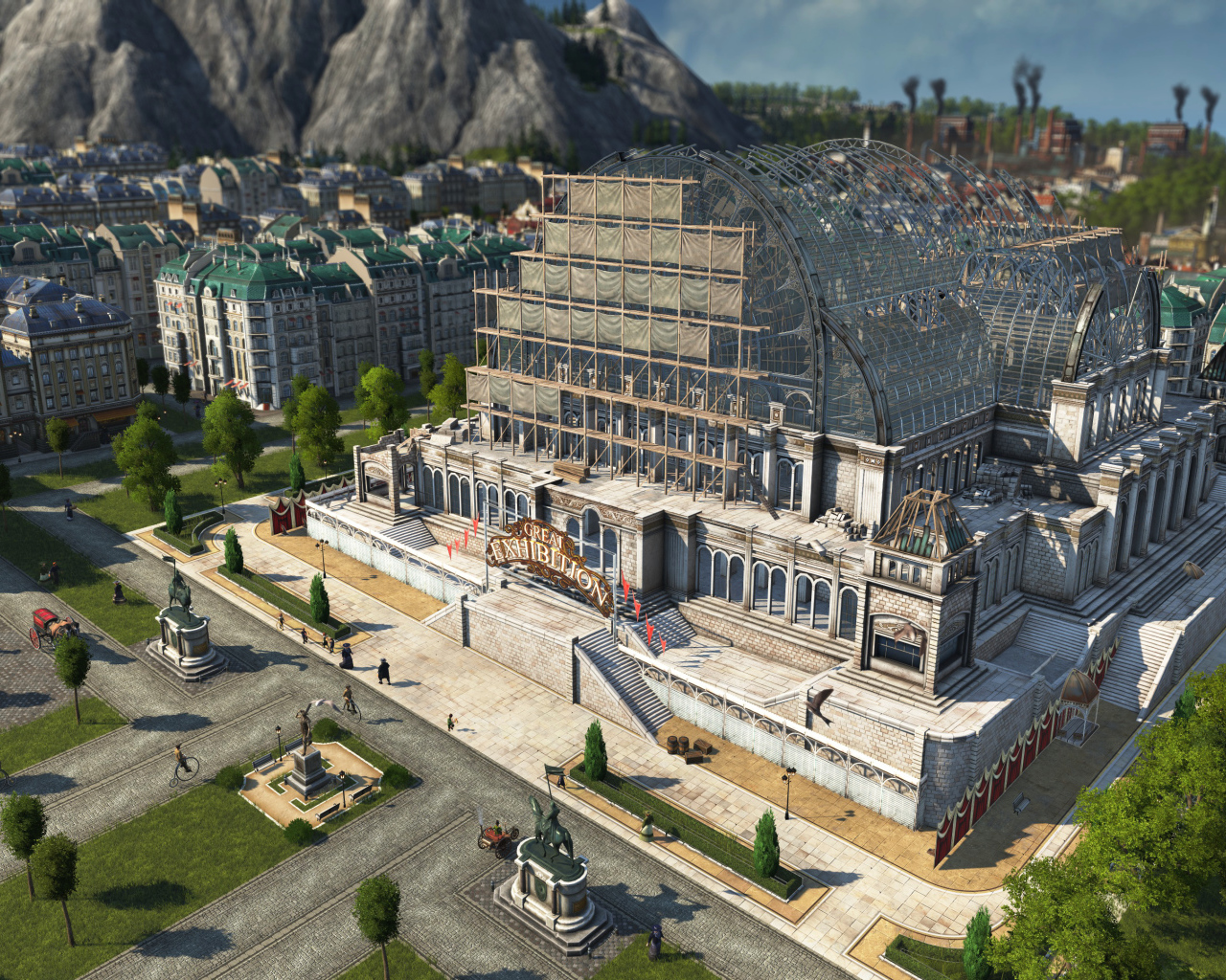 Скриншот компьютерной игры Anno 1800, 2019 года