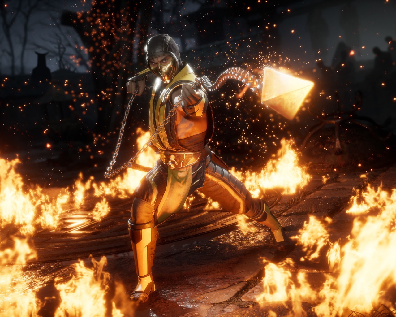 Скриншот компьютерной игры Mortal Kombat 11, 2019