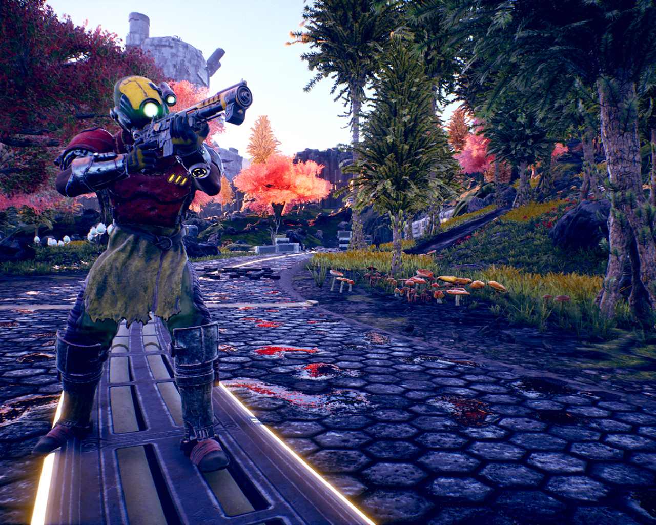 Скриншот компьютерной игры The Outer Worlds, 2019 года