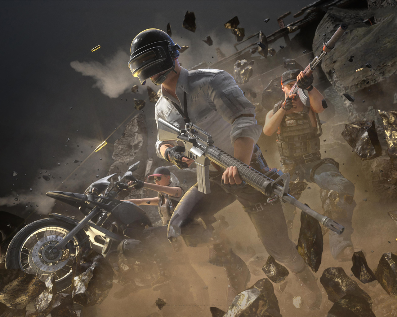 Скриншот компьютерной игры  PUBG