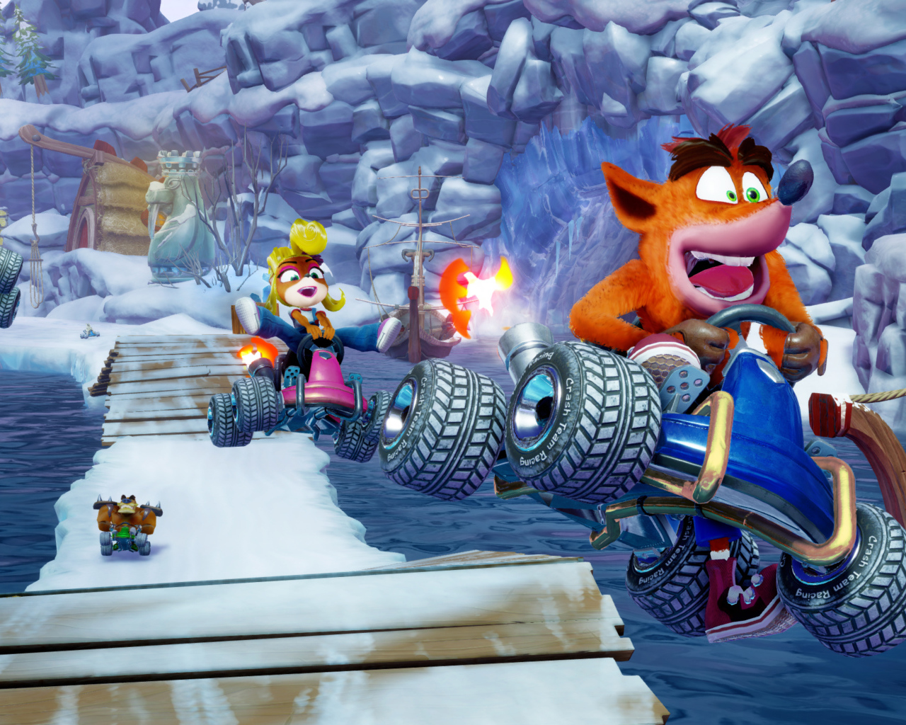 Скриншот компьютерной игры Crash Team Racing Nitro-Fueled, 2019 года