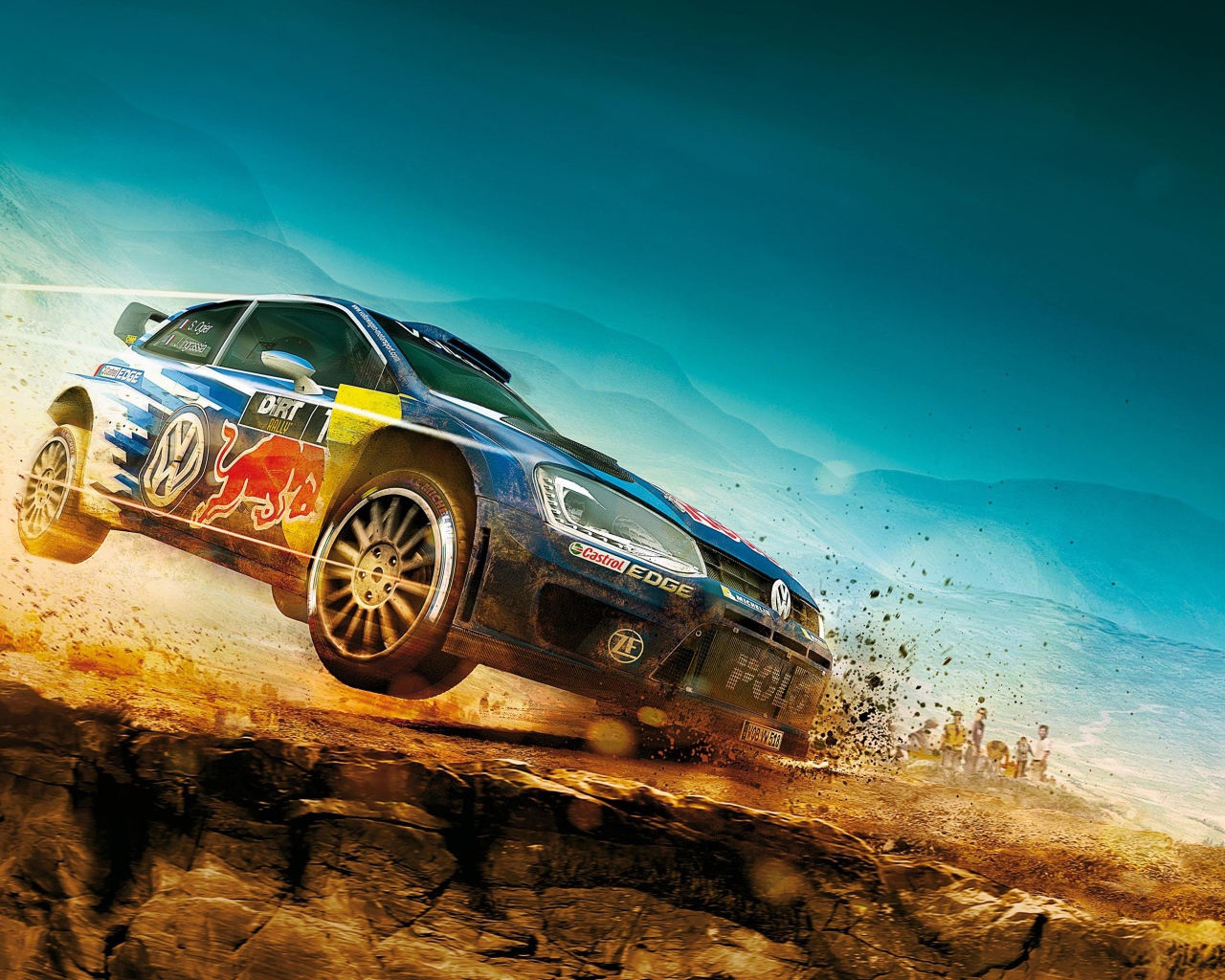 Скриншот новой гоночной видеоигры Dirt Rally 2.0, 2019 года