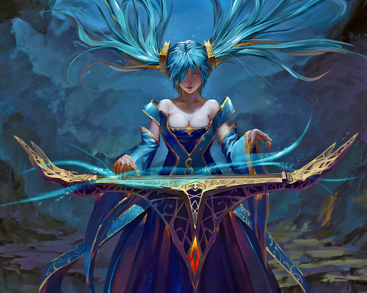 Сона чемпион игры Лига легенд