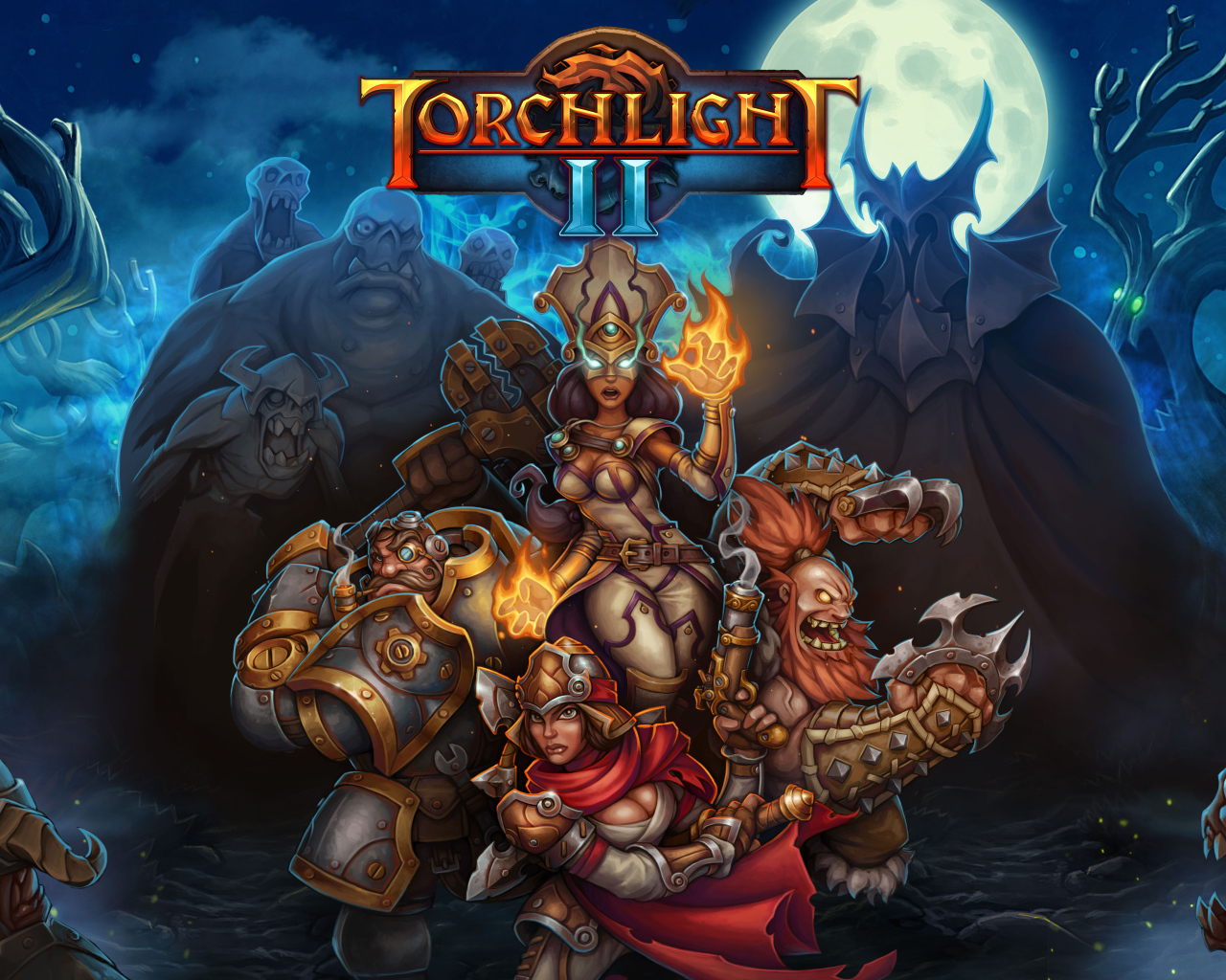 Постер компьютерной игры Torchlight II