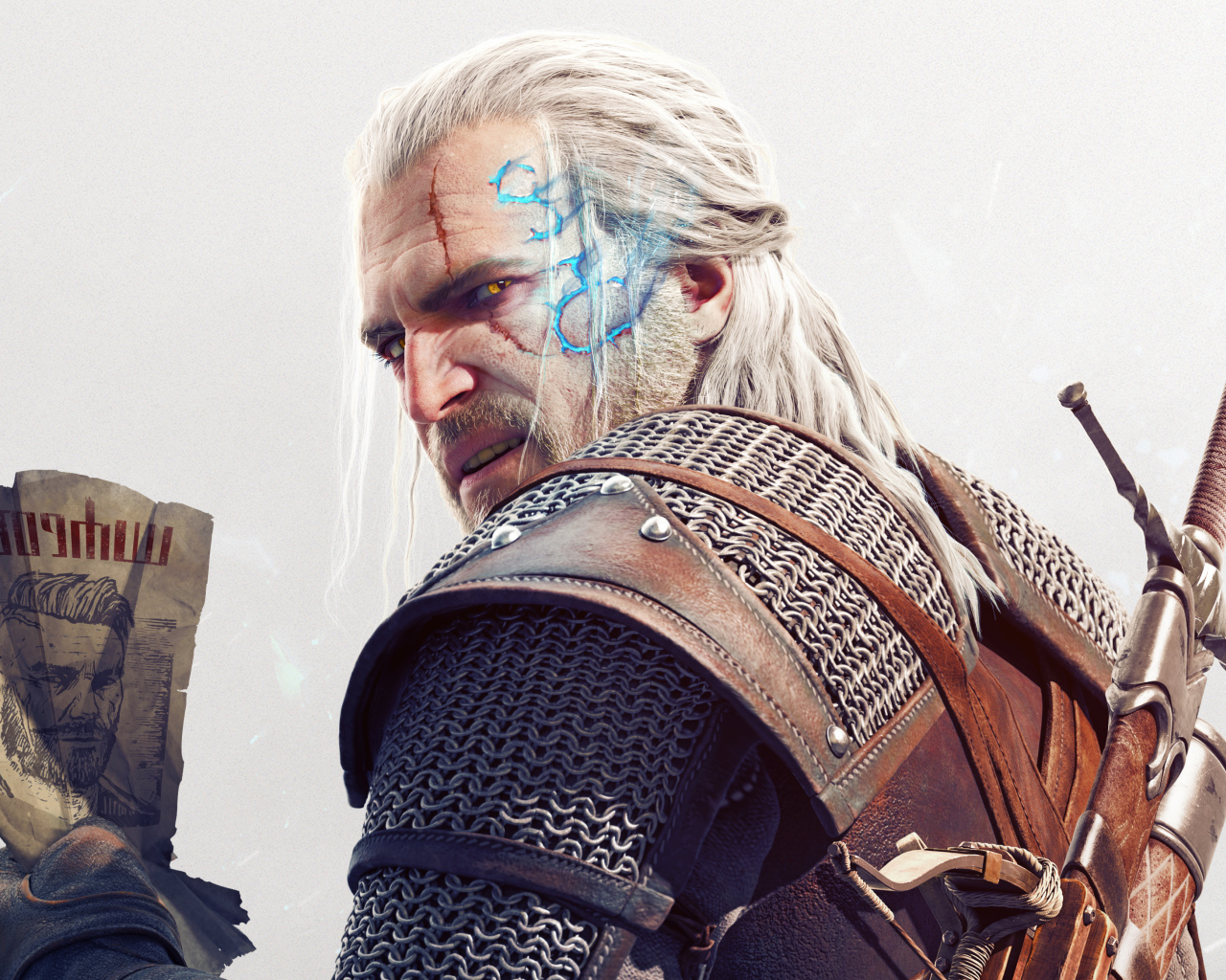 Воин из видеоигры Ведьмак 3: Дикая Охота