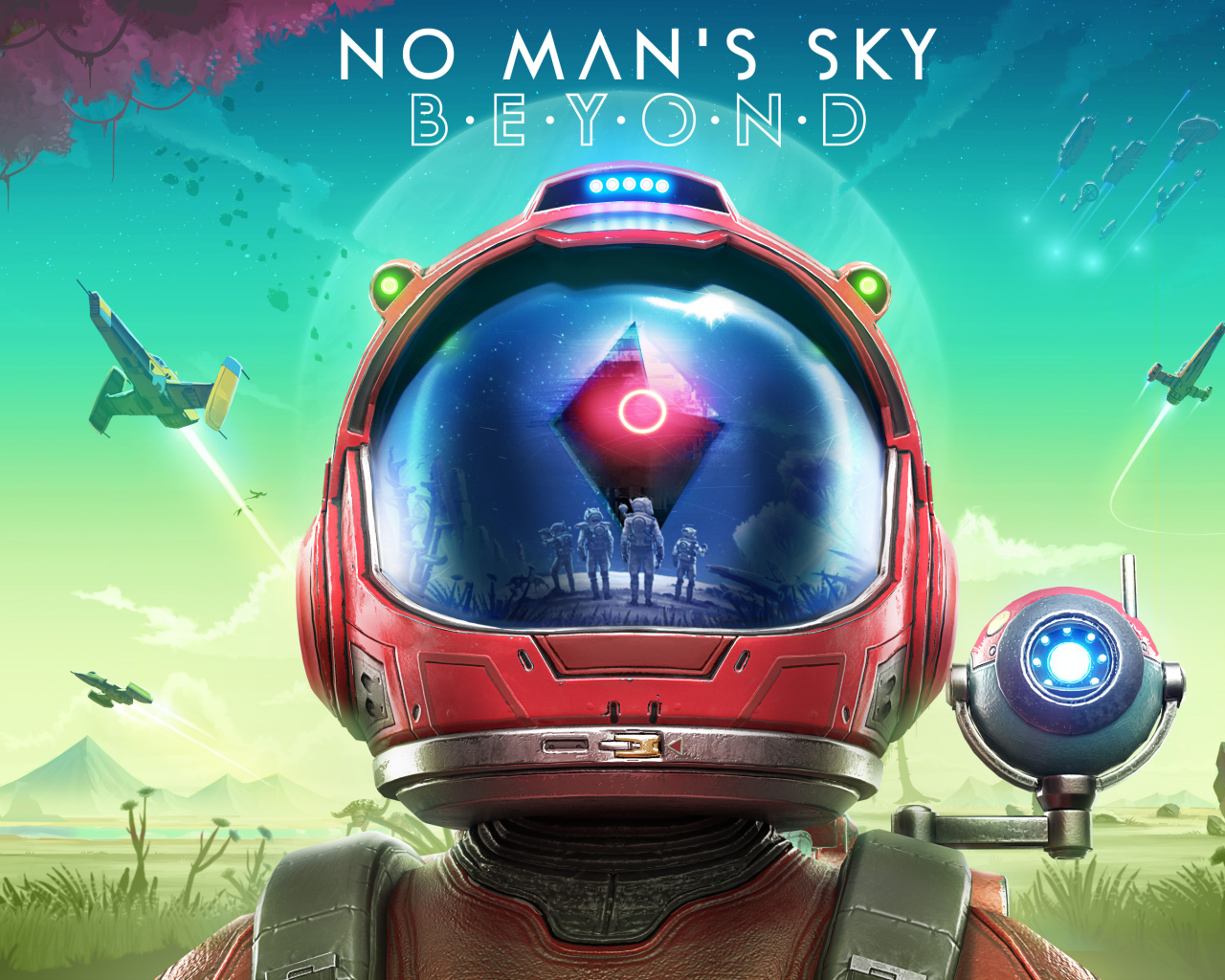 Постер видеоигры No Man's Sky Beyond, 2019