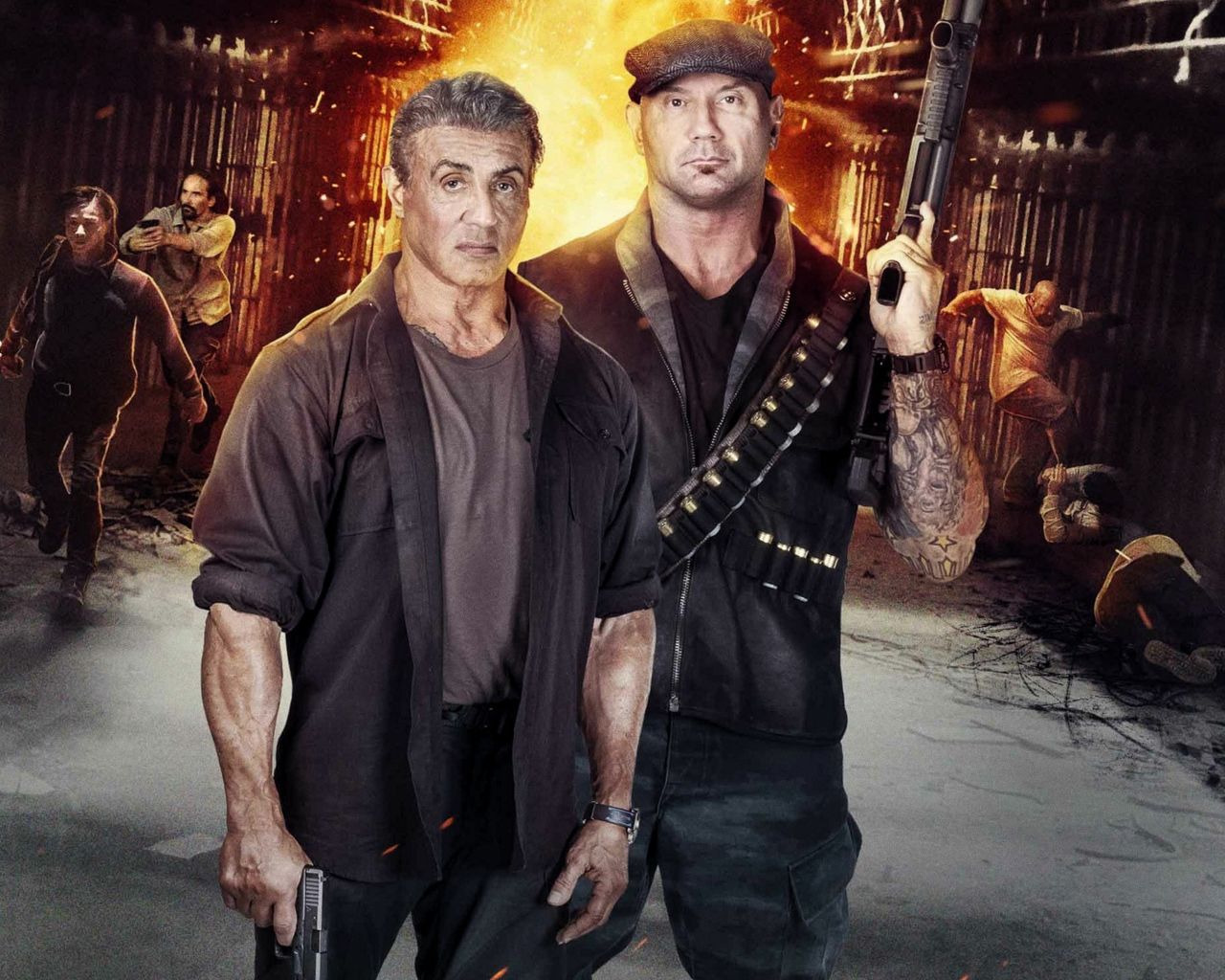 Персонажи фильма План побега 3, 2019 года