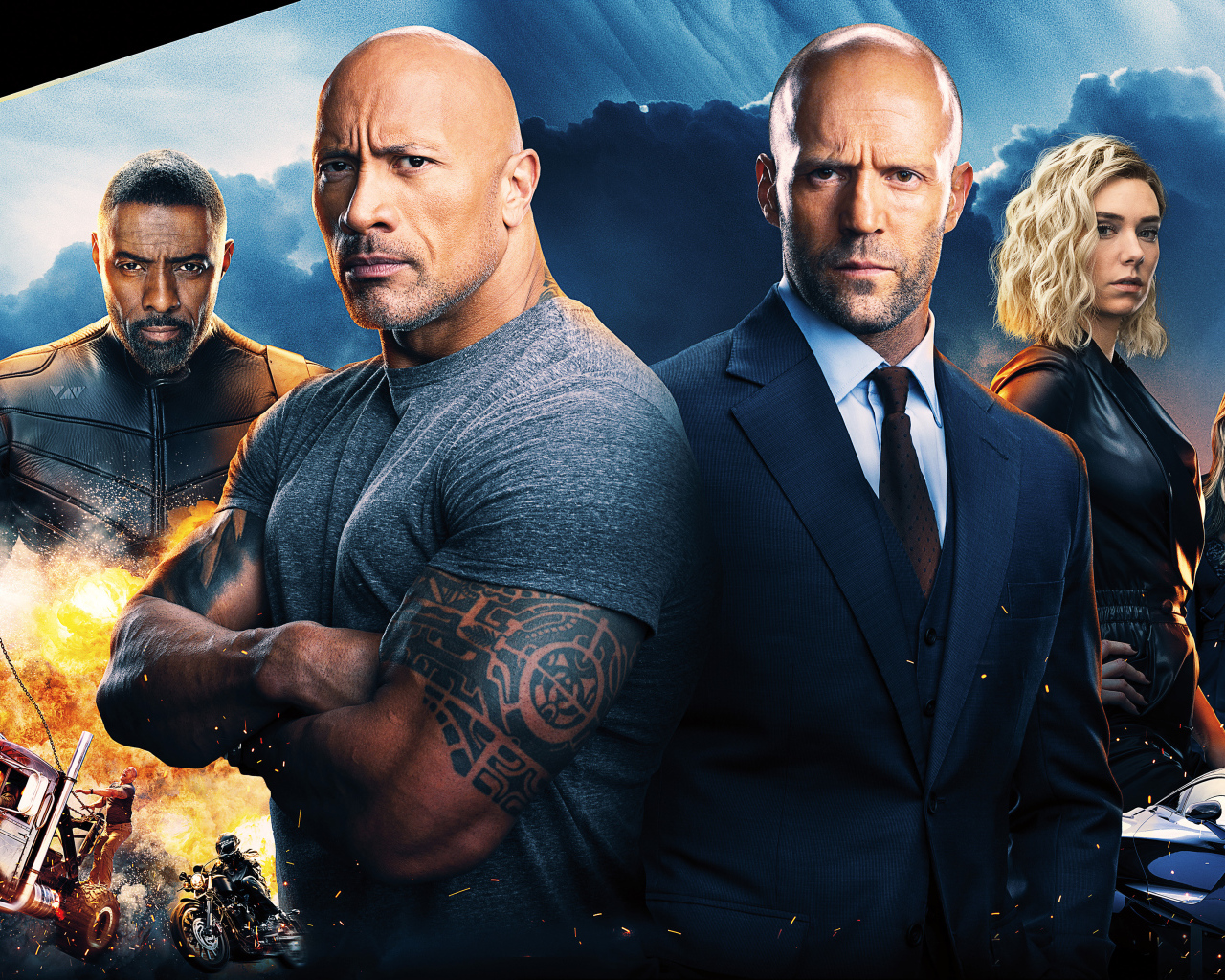 Постер нового фильма Форсаж: Хоббс и Шоу