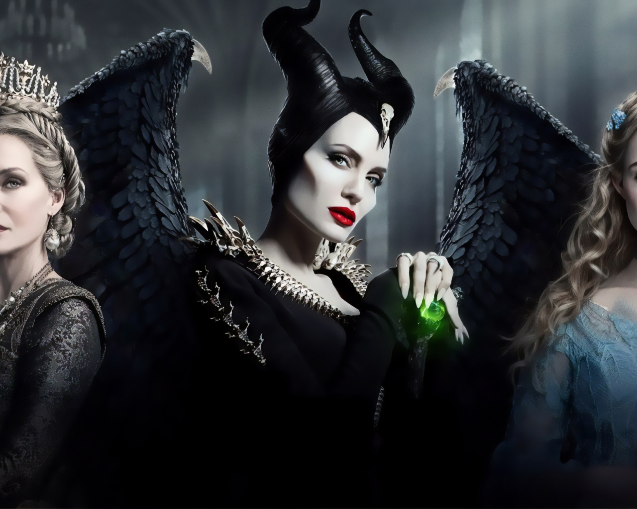 Постер нового фильма Малефисента 2, 2019 год