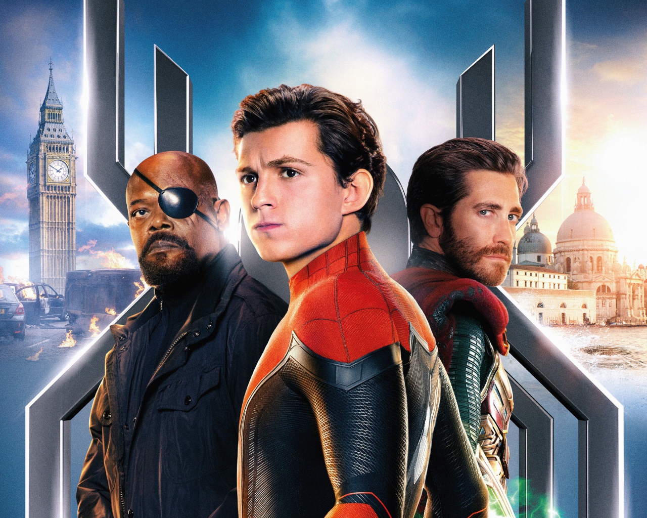 Постер фильма Человек-паук: Вдали от дома, 2019