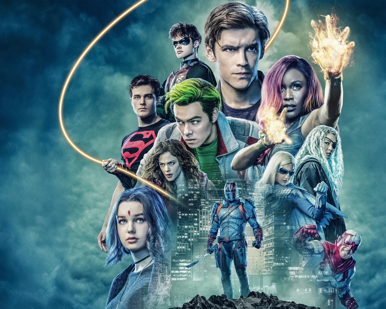 Постер сериала Титаны, 2 сезон