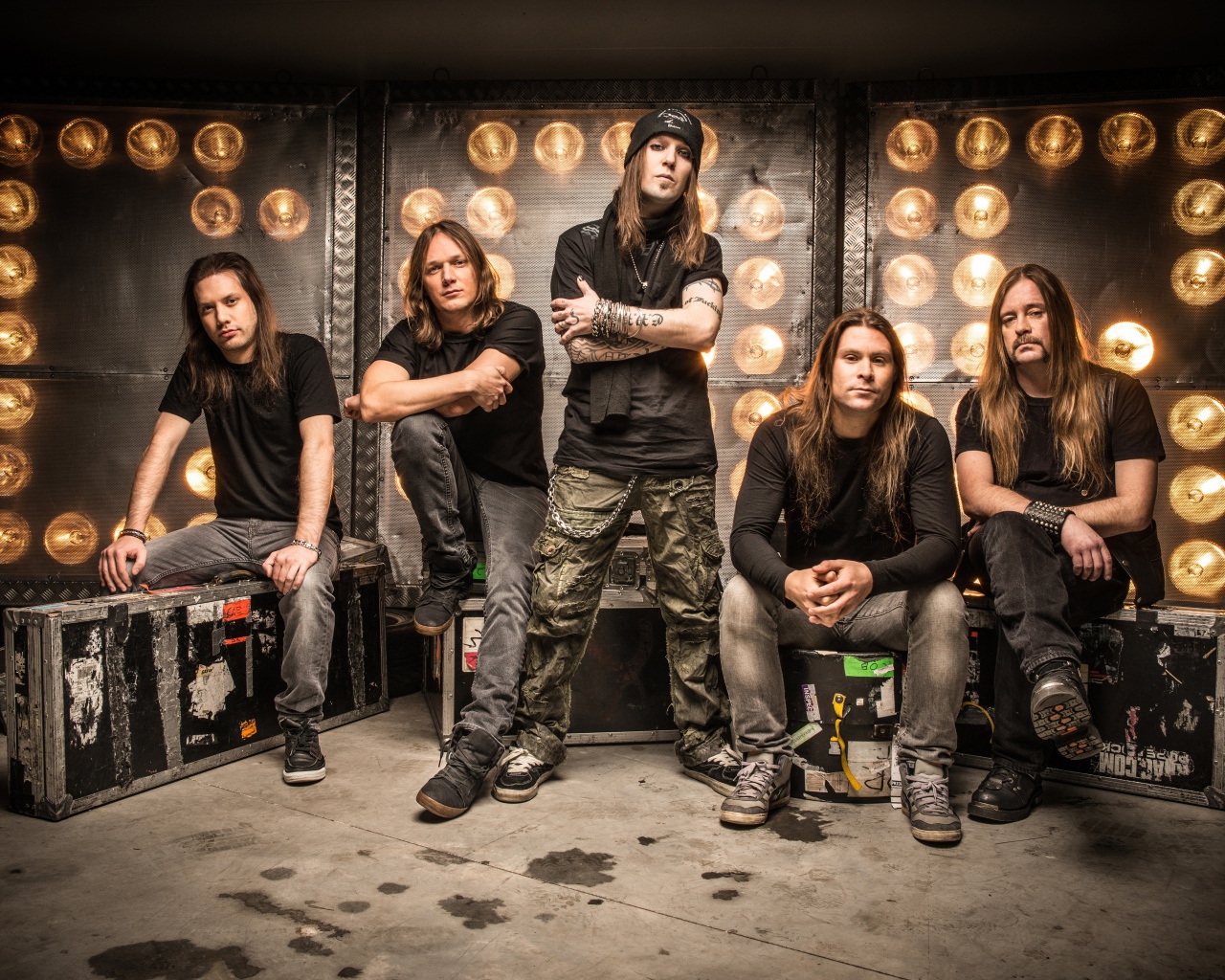Финская музыкальная группа Children Of Bodom