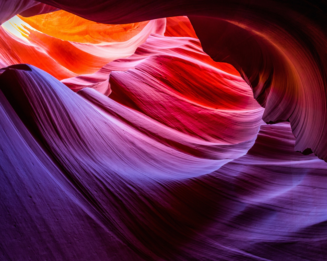 Живописный каньон Антилопы, Аризона. США