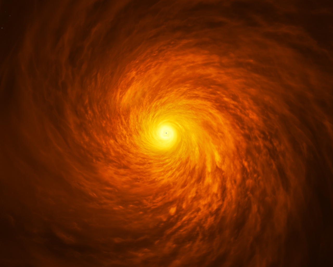 Яркая спираль в солнечной галактике