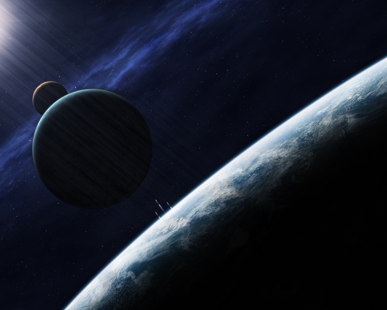 Маленькие планеты вокруг планеты земля