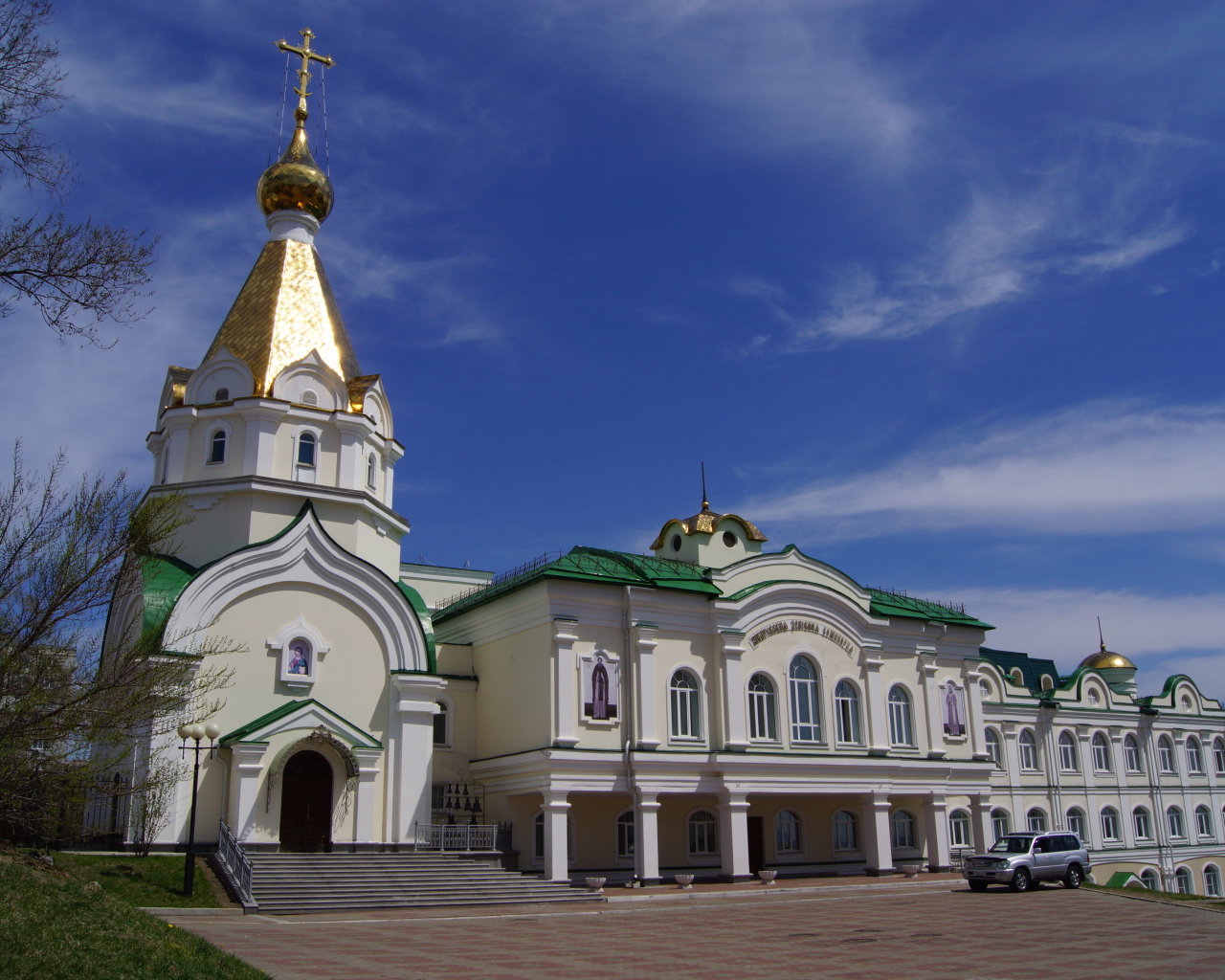 Спасо Преображенский кафедральный собор, город Хабаровск. Россия
