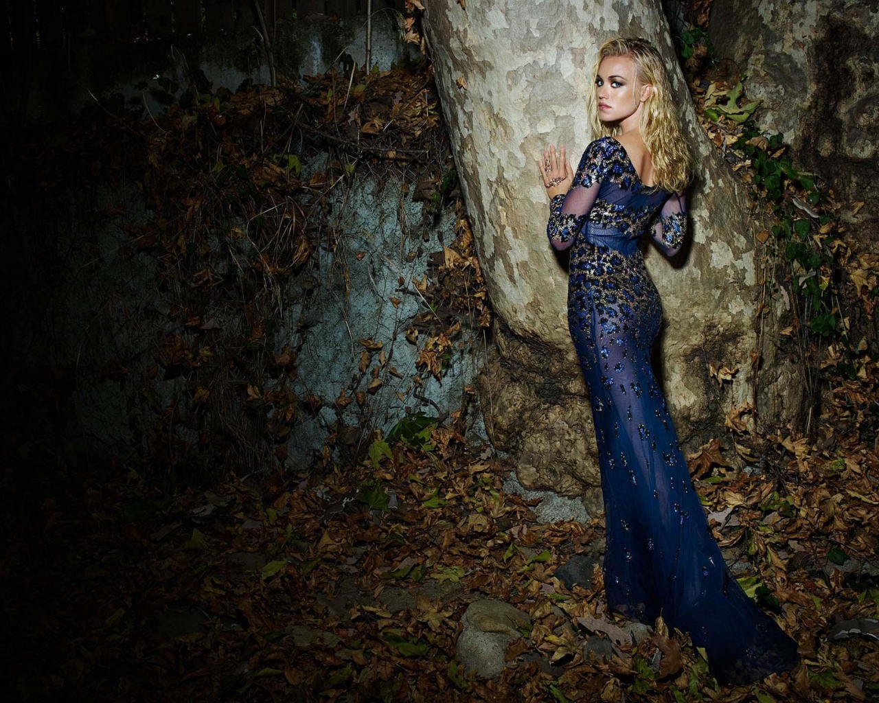 Актриса Ивонн Страховски в красивом платье